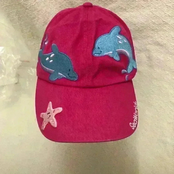 San Diego Kia Tees Sea World Dolphins Youth Medium Hat - Picture 7 of 7